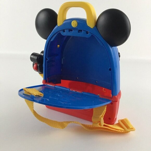 Disney Junior Mickey Mouse Funhouse Adventures Backpack Playset Binoculars Toy - Picture 6 of 10
